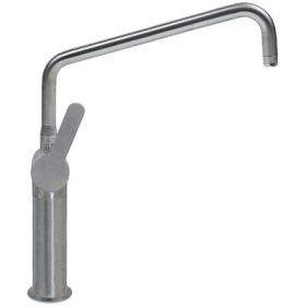 Jednopáková mísicí baterie s jedním otvorem INOX pákové madlo keramická kartuš ø47mm