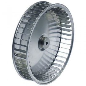 Kolo ventilátoru H1 43mm H2 25mm D1 ø 197mm D2 ø 8mm D3 ø 8mm listy 45